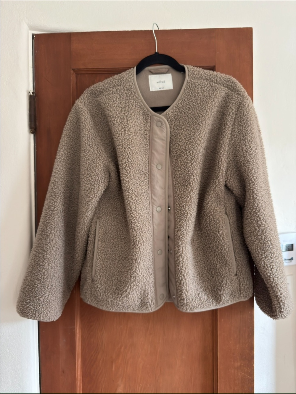Aritzia Sherpa liner jacket